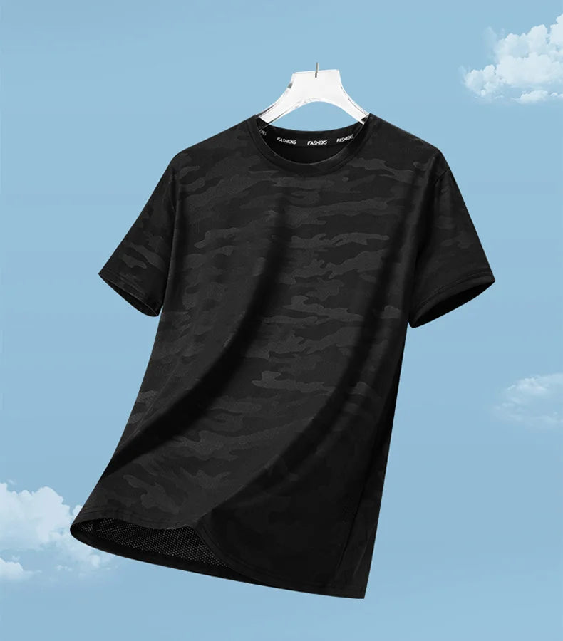Camiseta Esportiva Camuflada - Dry Fit