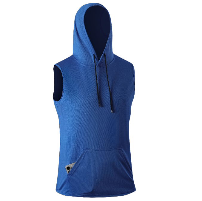 Camiseta Masculina Regata com Capuz