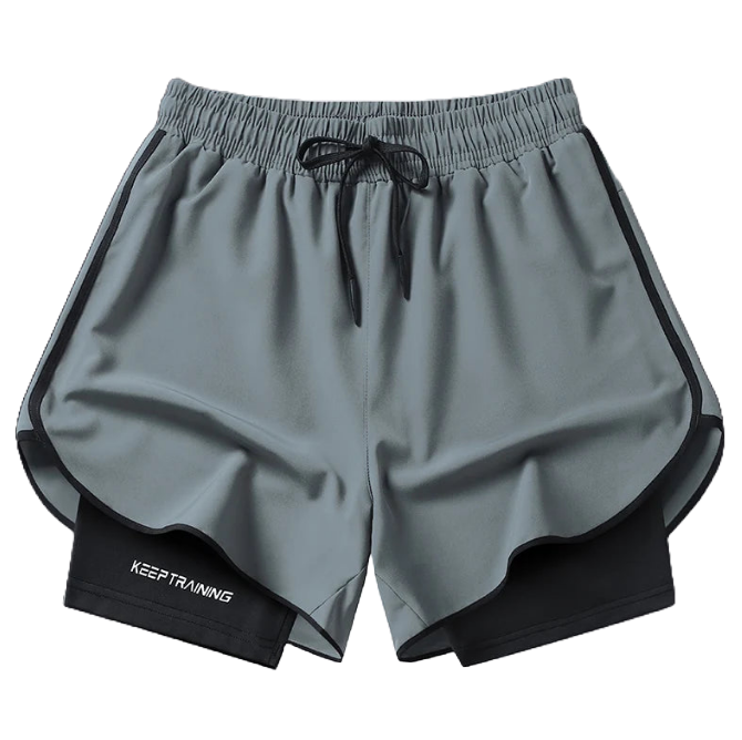 Bermuda 2 em 1 Interna - Dry Fit