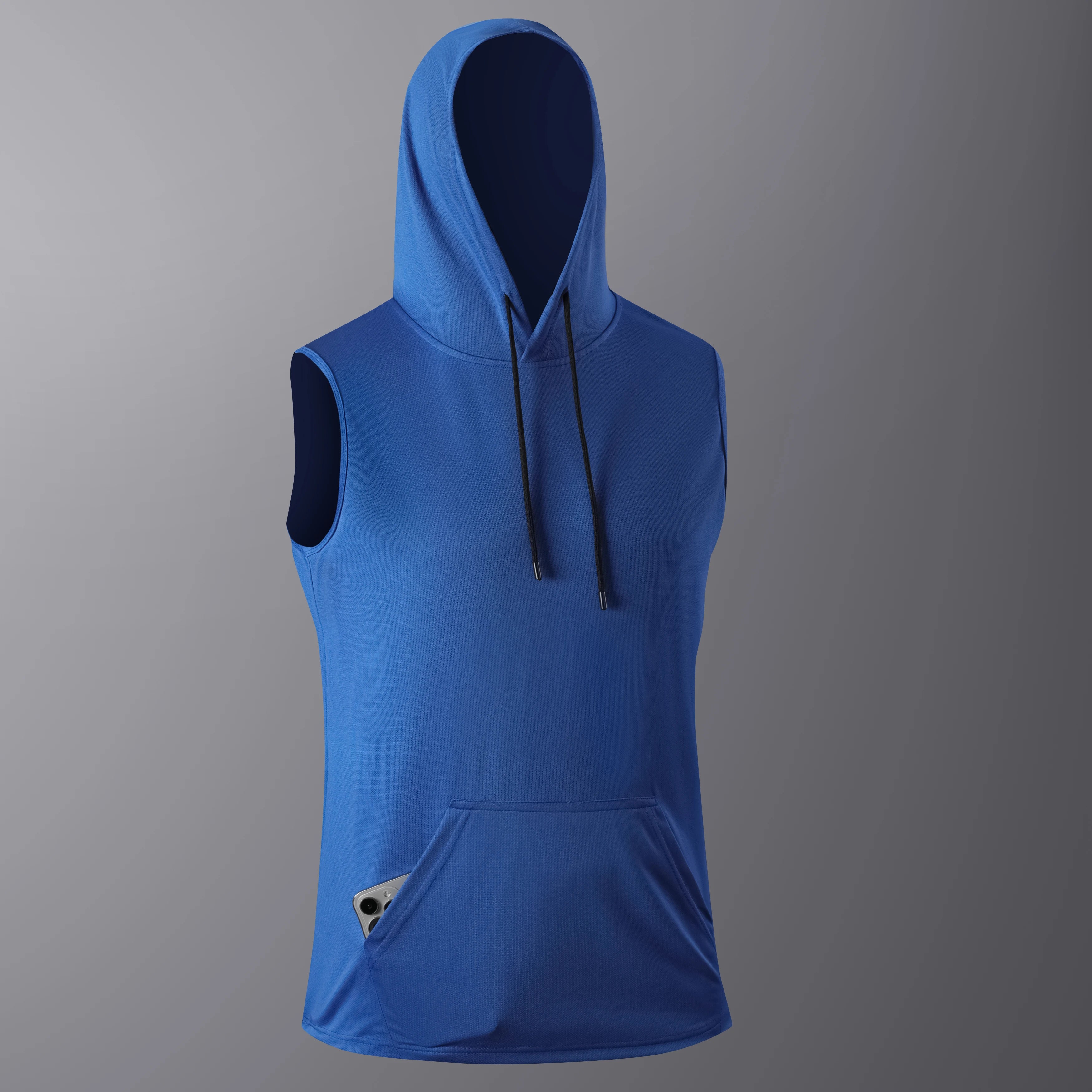 Camiseta Masculina Regata com Capuz