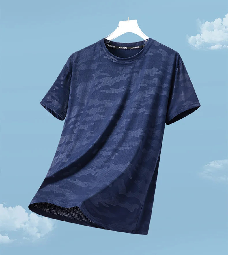 Camiseta Esportiva Camuflada - Dry Fit