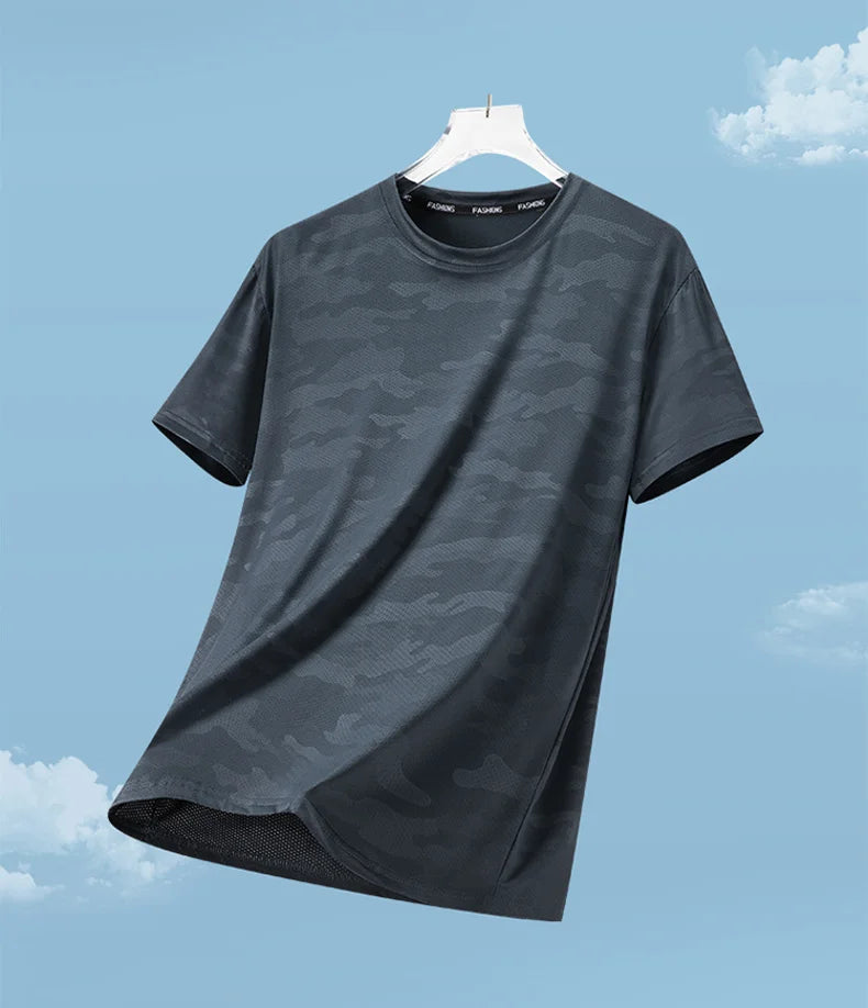 Camiseta Esportiva Camuflada - Dry Fit