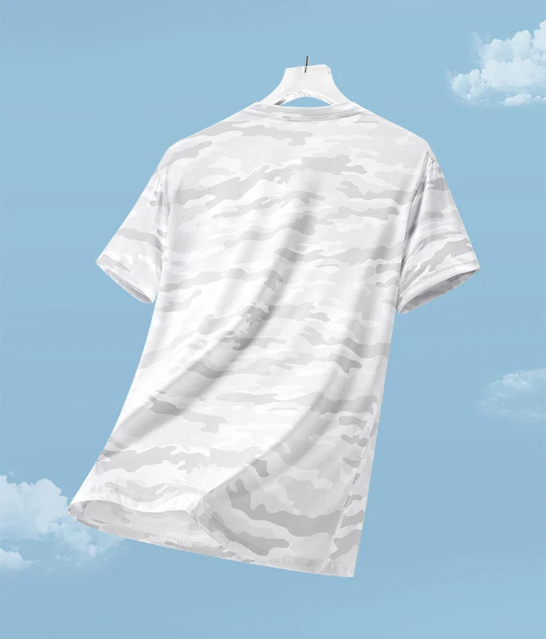 Camiseta Esportiva Camuflada - Dry Fit